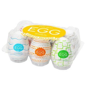 Набор мастурбаторов-яиц Tenga Egg Variety Pack - Standard (6 шт) SX4025 фото