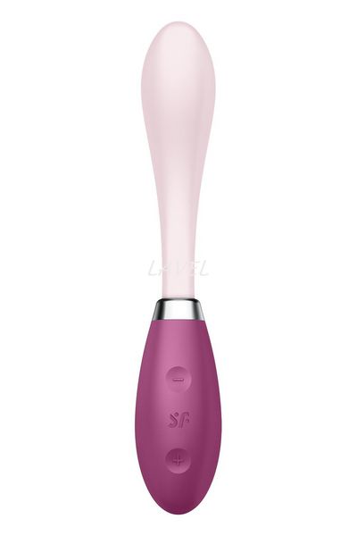 Вібратор Satisfyer G-Spot Flex 3 Red, гнучкий стовбур із фіксацією положення SO6728 фото