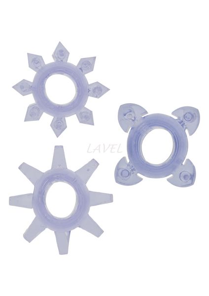 Эрекционные кольца - Toy Joy - Tickle C-Rings PURPLE, Ø 2 см 10310-PURPLE фото