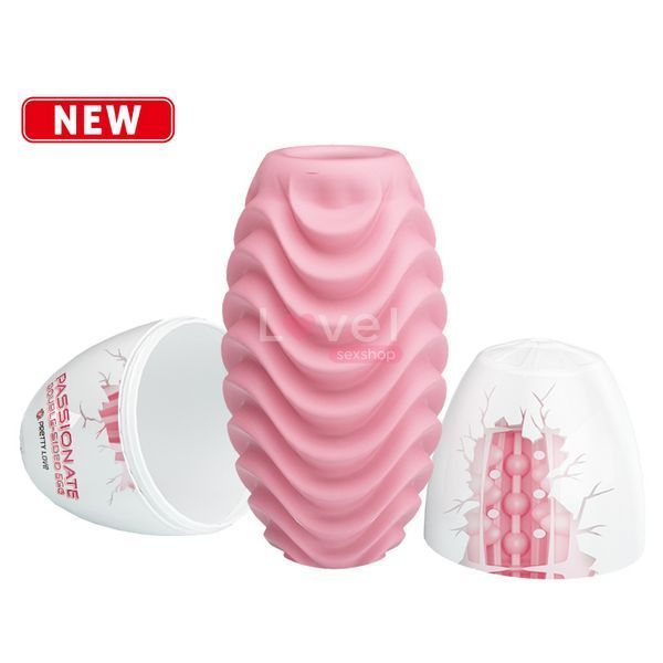 Мастурбатор яйце Pretty Love Passionate Double Sided Egg 6603BI1057 фото