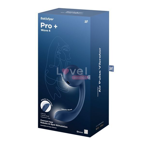 Вібратор Satisfyer Pro+ Wave 4 Connect App SX2171 фото
