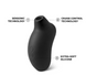 Звуковой стимулятор LELO SONA Cruise Black SX2550 фото 3