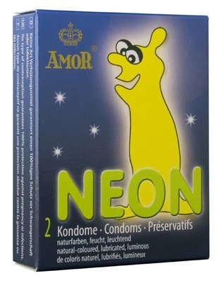 Презервативи - Amor Neon, 2шт 8115050100 фото