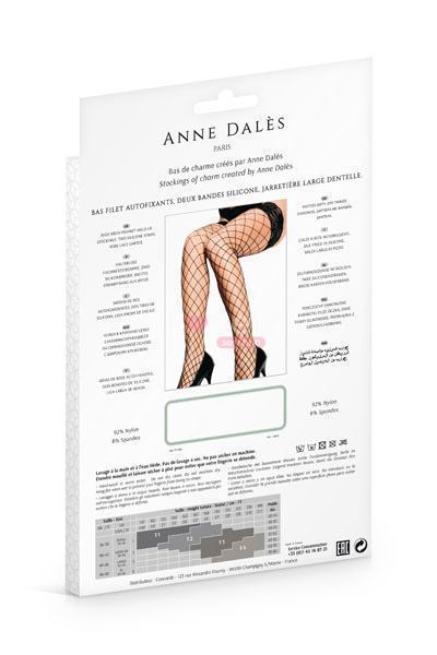 Панчохи Anne De Ales ERICA T4 Black SO1954 фото