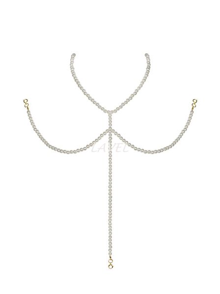 Ожерелье под жемчуг на декольте Obsessive A757 necklace pearl SO7681 фото