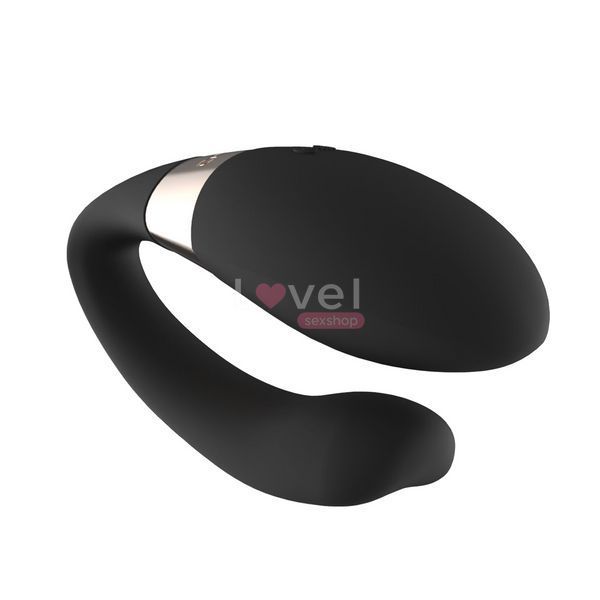 Вібратор для пар LELO Tiani Duo Black, 2 мотори, пульт ДК SO8117 фото