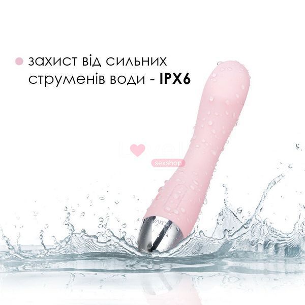 Вібратор для точки G з інтелектуальним режимом Svakom Amy Pale Pink SO4823 фото