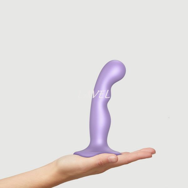 Насадка для страпона Strap-On-Me Dildo Plug P&G Lilas Metallic S SO9001 фото