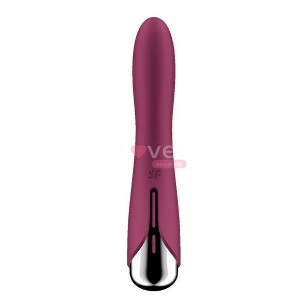 Вібратор точки G з обертанням Satisfyer Spinning Vibe 1 Red, 2 мотори SX0558 фото