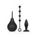 Набір новачка для анальної стимуляції Nexus ANAL BEGINNER KIT, спринцівка, анальне намисто і пробка SO6641 фото 1