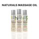 Массажное масло System JO – Naturals Massage Oil – Lavender & Vanilla с натуральными эфирными маслам SO6165 фото 5