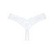 Мереживні танга Obsessive Heavenlly crotchless thong XL/2XL, з доступом SO8190 фото 6