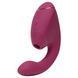 Двойной вакуумный клиторальный стимулятор с вибрацией Womanizer Next Duo - Dusky Pink SX3868 фото 1