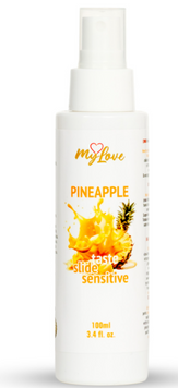 Смачний гель-лубрикант MyLove Taste Slide Sensitive Pineapple, 100 мл 725300101-4655 фото