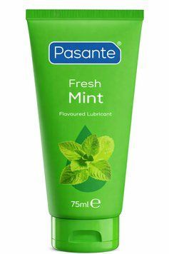 Смаковий лубрикант зі смаком м&rsquo;яти Pasante Fresh Mint, 75 мл WT43074 фото