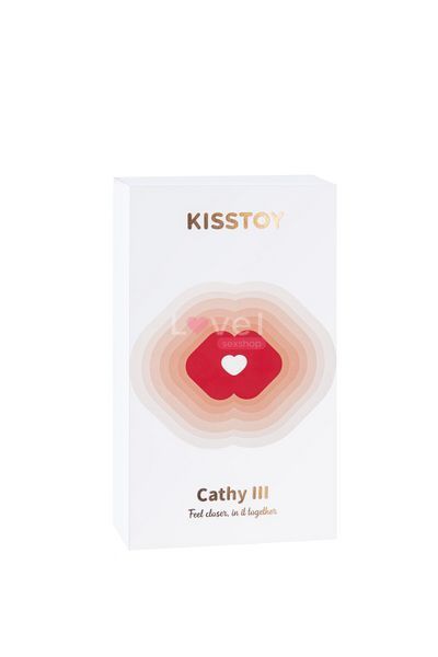 Пульсатор з вакуумним стимулятором KISSTOY Cathy III Light Blue SX2328 фото