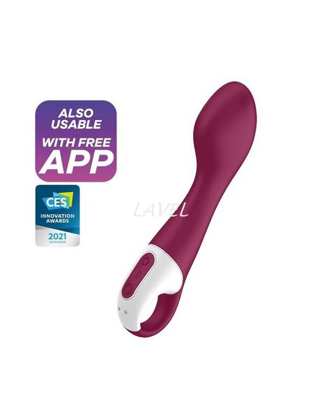 Смарт вібратор точки G Satisfyer Hot Spot з функцією підігріву SO6105 фото