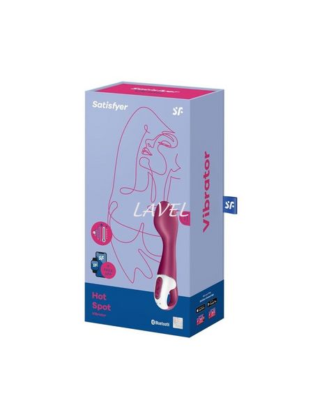 Смарт вібратор точки G Satisfyer Hot Spot з функцією підігріву SO6105 фото