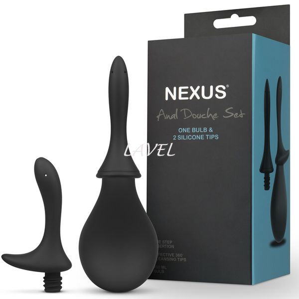 Анальный душ с двумя насадками Nexus ANAL DOUCHE SET 260 ml SO6642 фото