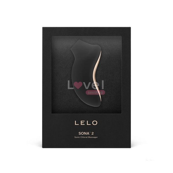 Звуковий стимулятор клітора LELO SONA Black SO8688 фото