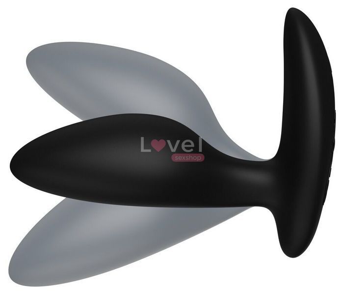 Анальна смарт-вібропробка We-Vibe Ditto+ Satin Black з пультом ДК SX2147 фото