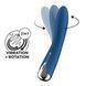 Вібратор точки G з обертанням Satisfyer Spinning Vibe 1 Blue, 2 мотори SX0559 фото 1