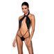 Боди-халтер из экокожи Passion JANNIES BODY S/M black SO8443 фото 1